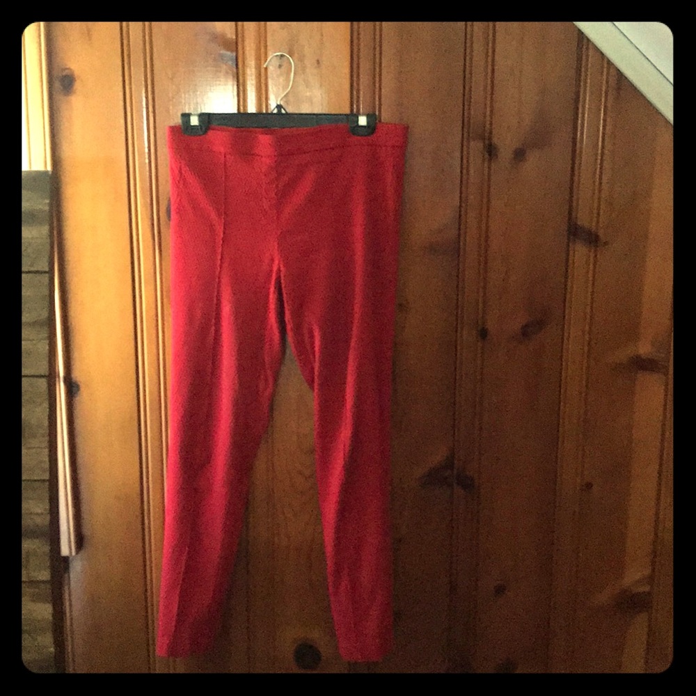 Red pants